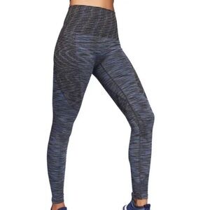 LNDR Eight Eight Space Dye Seamless Blue and Black Leggings